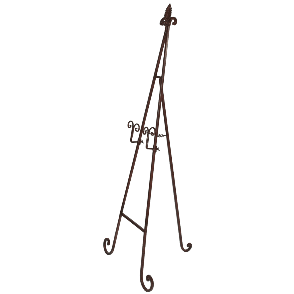 Easel Rustic Iron Celebrations! Party Rentals