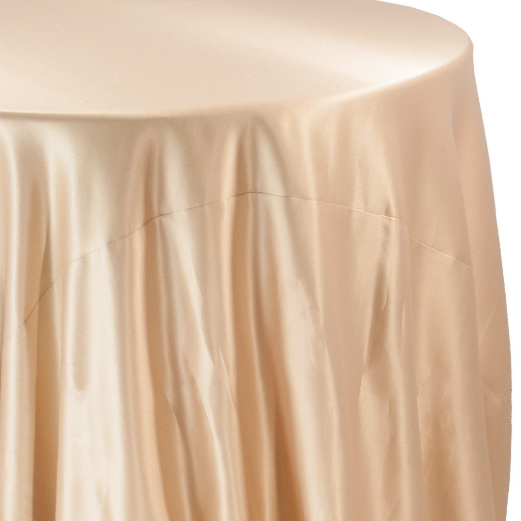 champagne satin shoes