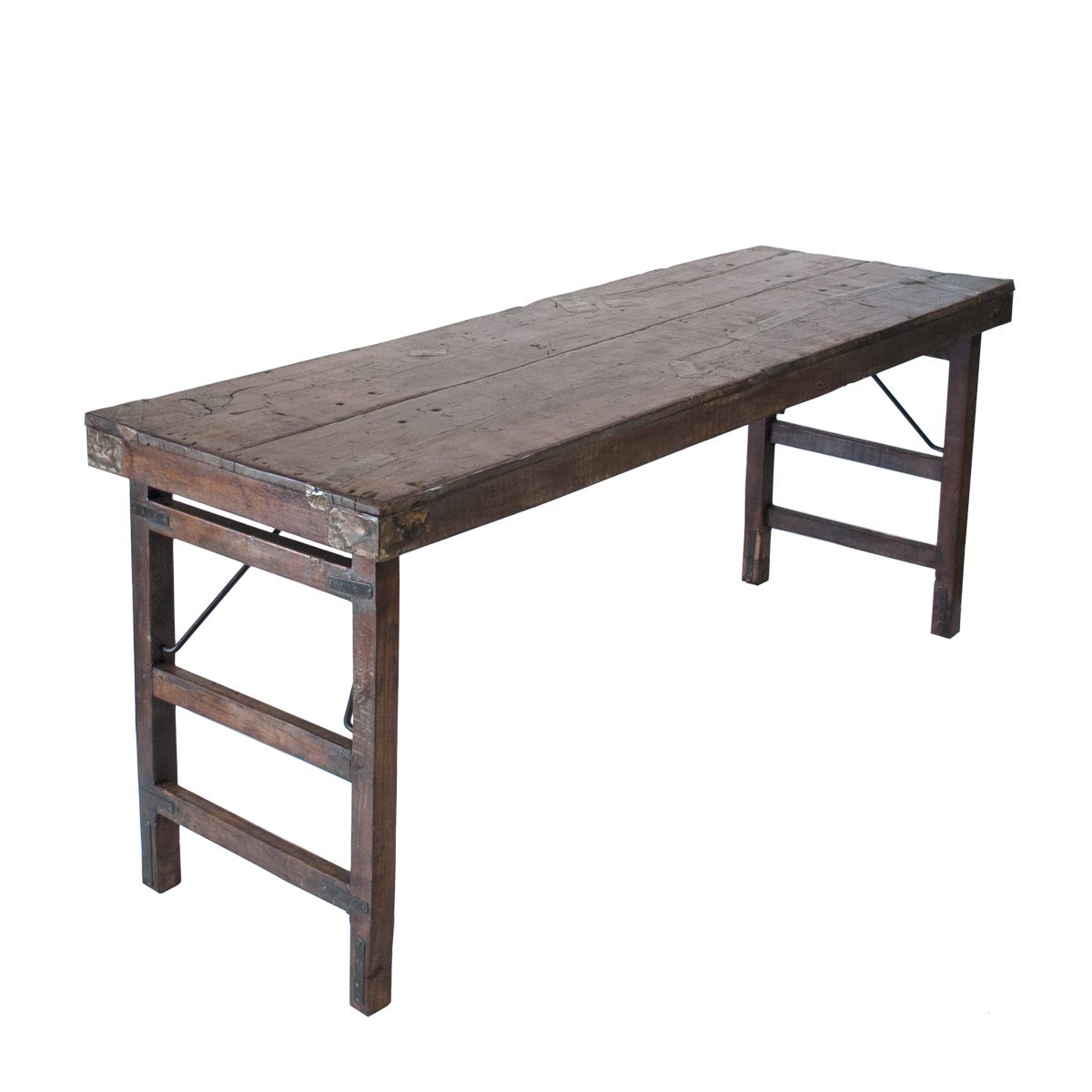 Walnut Vintage Folding Table 23