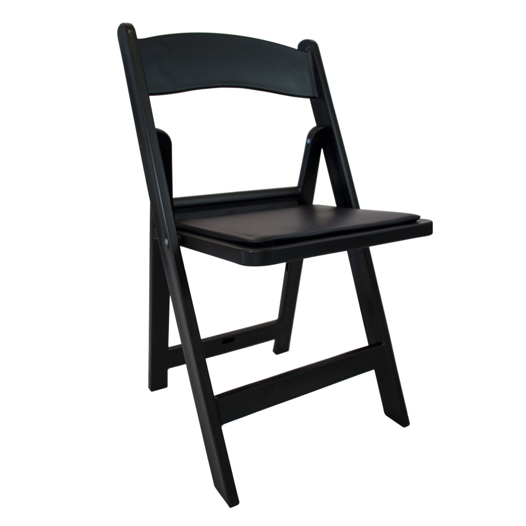 Padded Folding Chair Black 2048x2048 