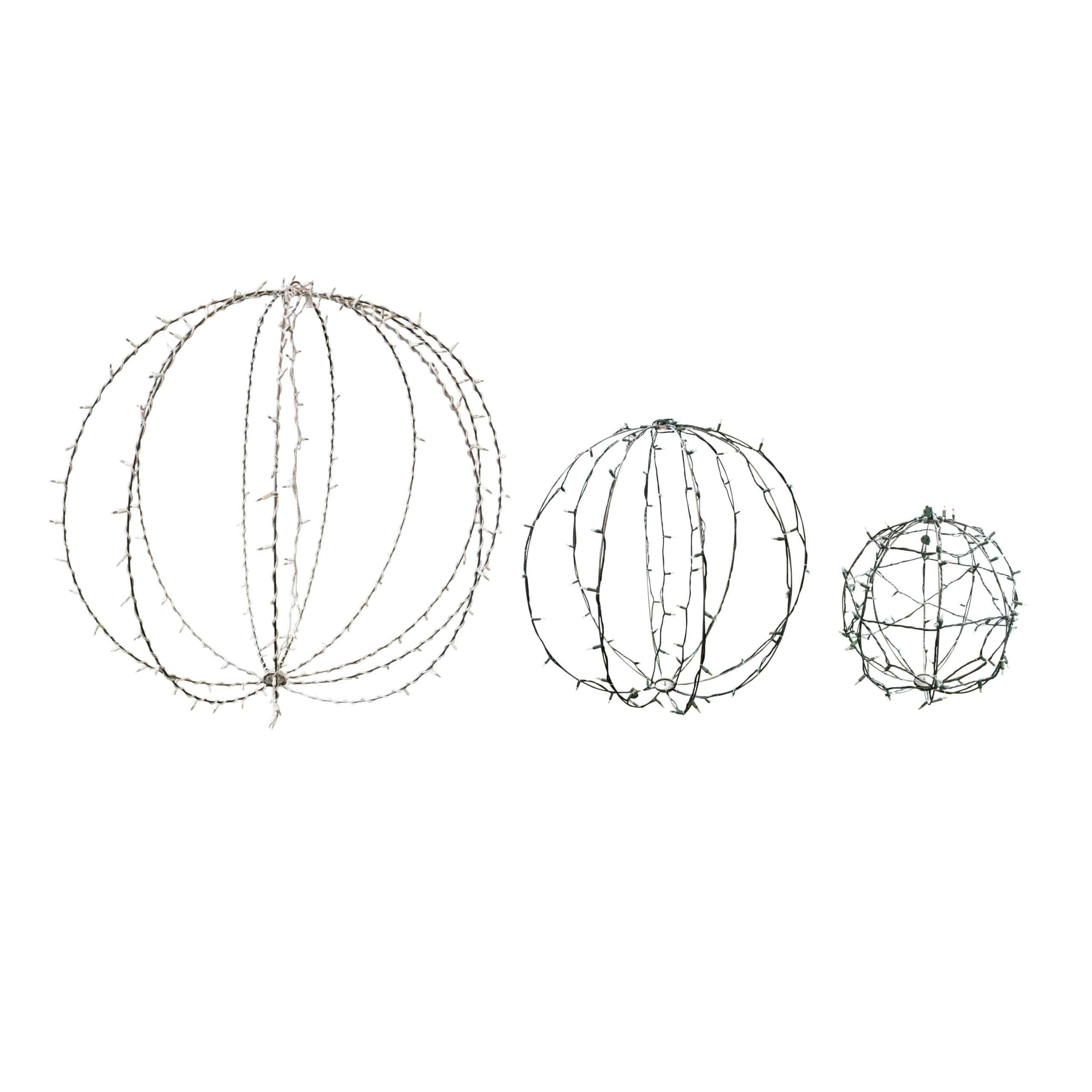 wire spheres all - Celebrations! Party Rentals