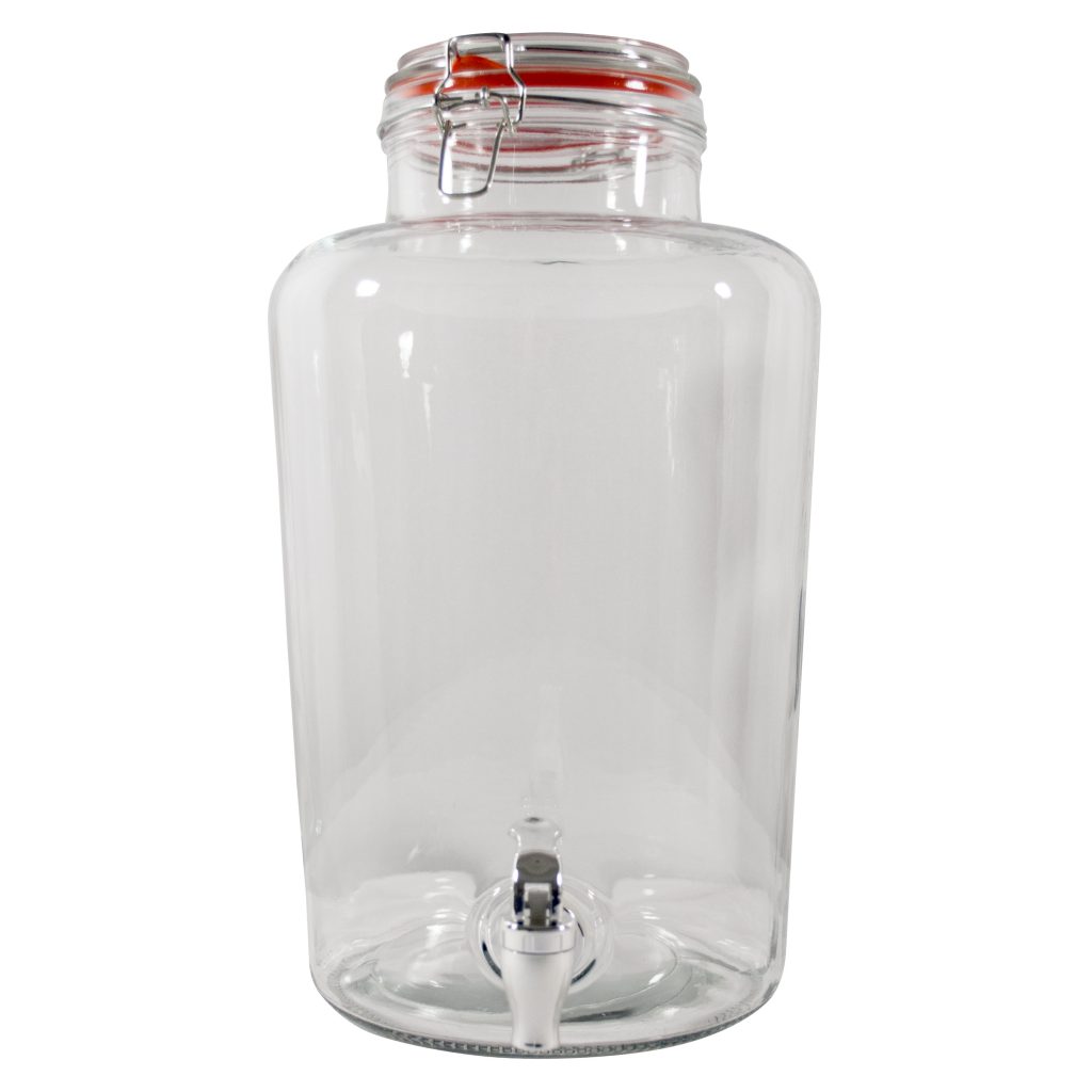 Glass Beverage Dispenser 2.5 Gallon Celebrations! Party Rentals