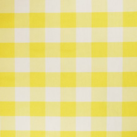 yellow and white check