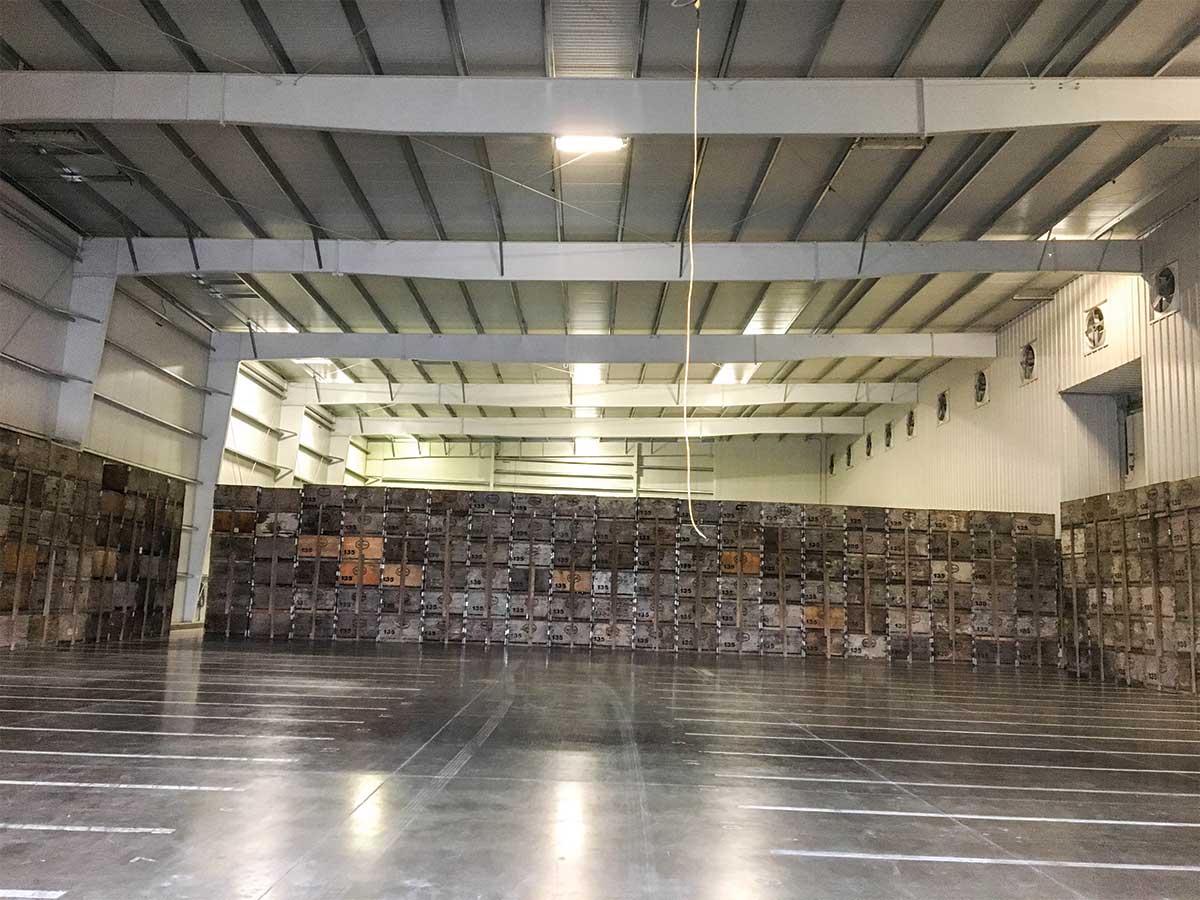 warehouse before transformation