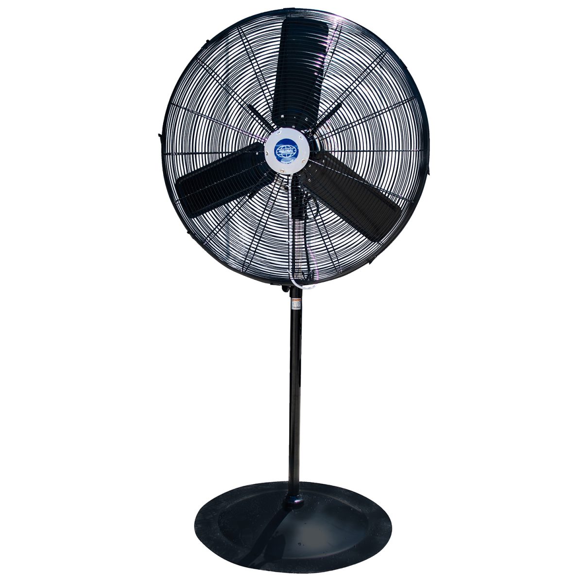 Oscillating fan with misters