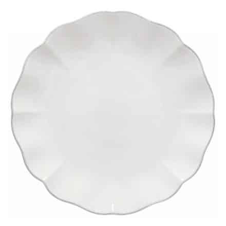 petal white chop plate each